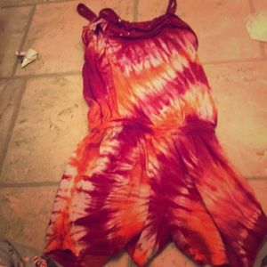 Tie-dye romper